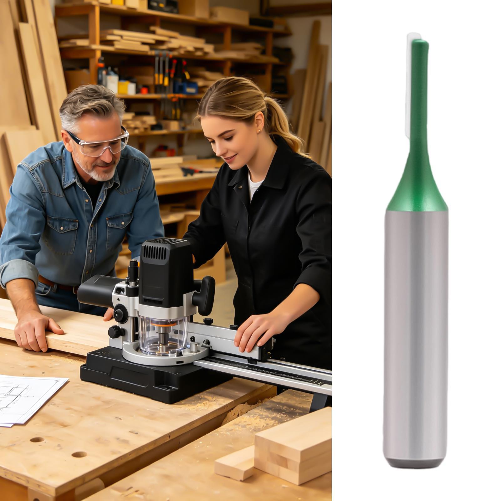 Router Bits For Woodworking - Düz Freze Uçları 0,3 İnç Sap