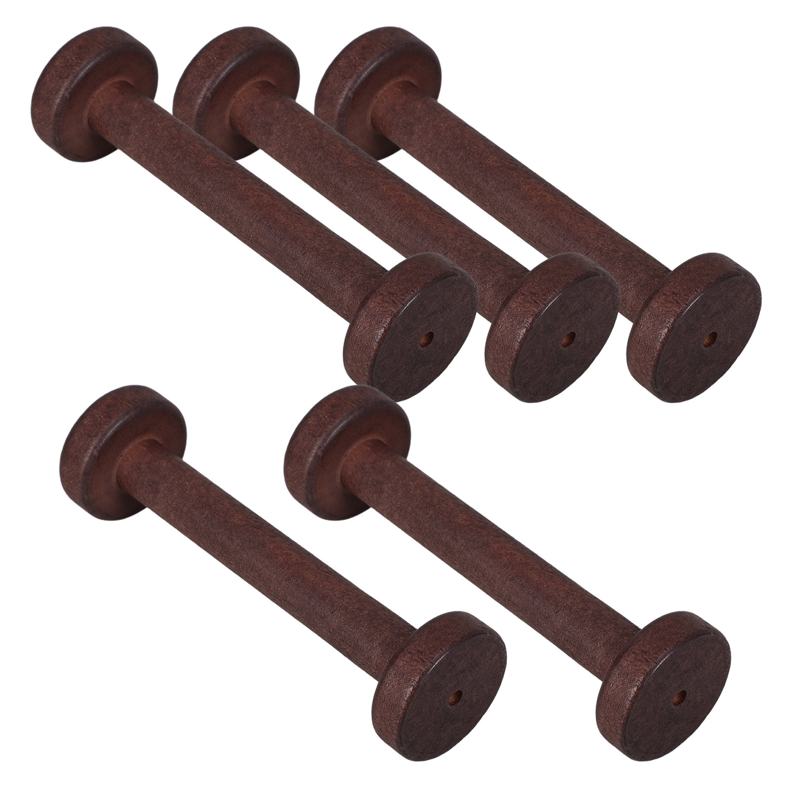Woodworking Crafts - 5 adet ahşap makaralar el sanatları