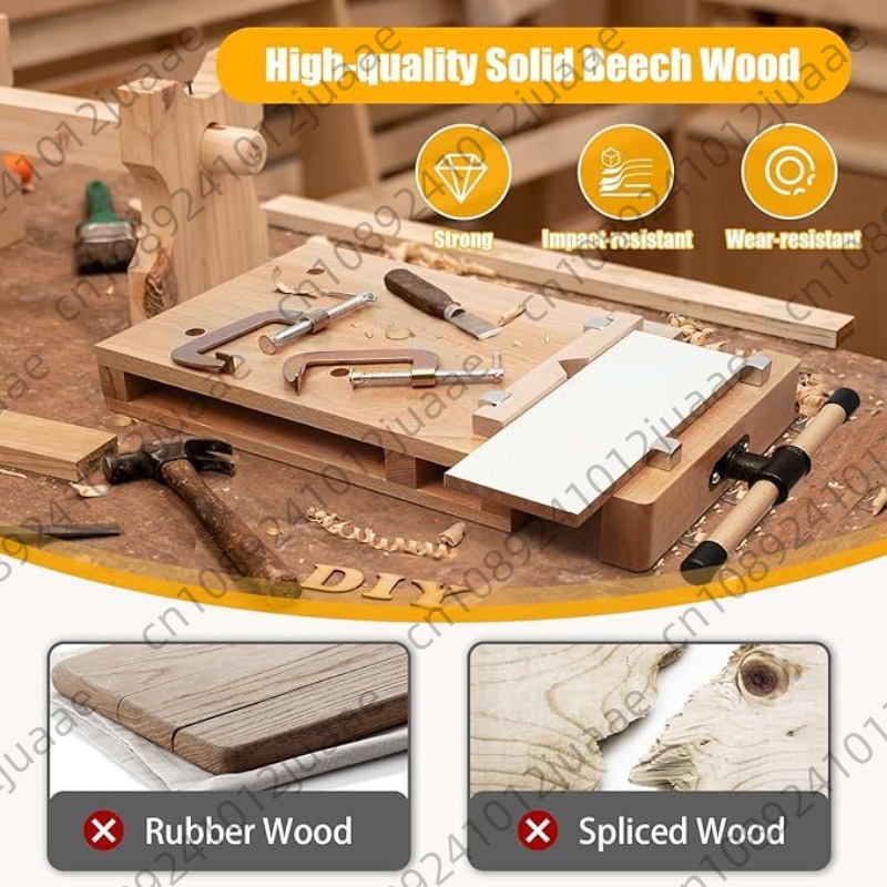 Woodworking Vise - Sert Ahşap Tezgah Masaüstü Ahşap İşleme