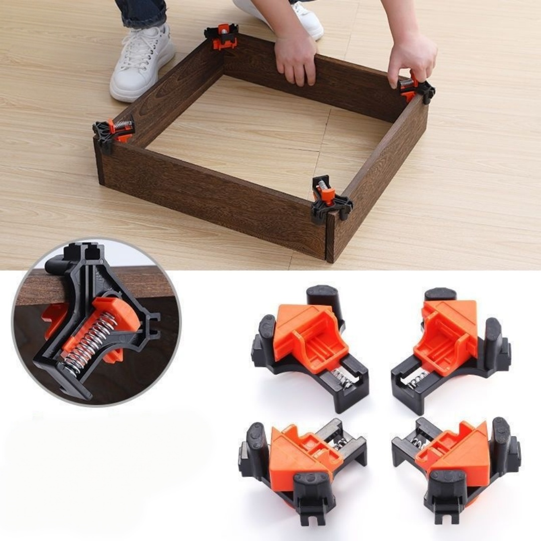 Woodworking Workshop - 4 adet 90 ° Sağ Açılı