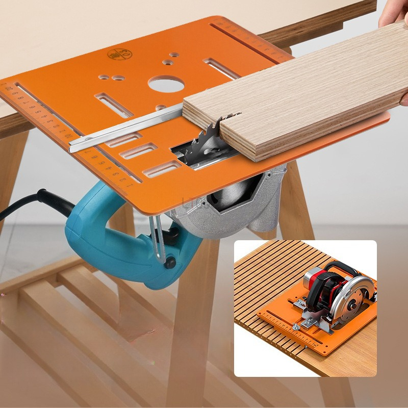 Woodworking Hacks - Dairesel Testere Taban Plakası 90 °