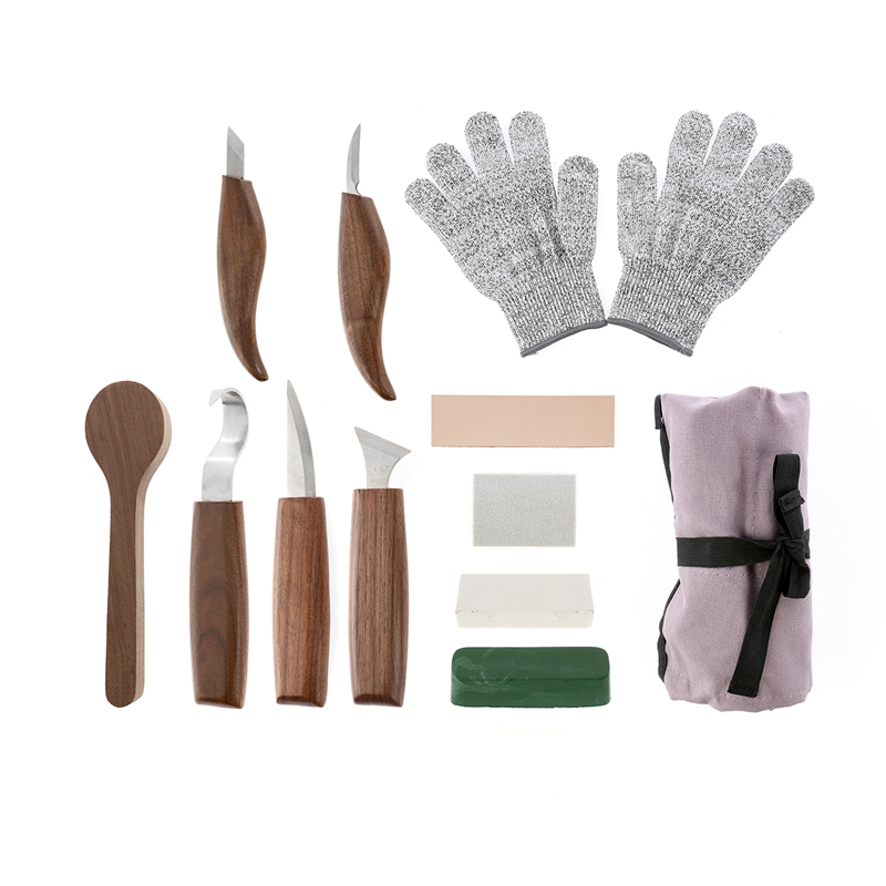 Woodworking Hand Tools - 12 Parça Ceviz Krom Vanadyum Çelik