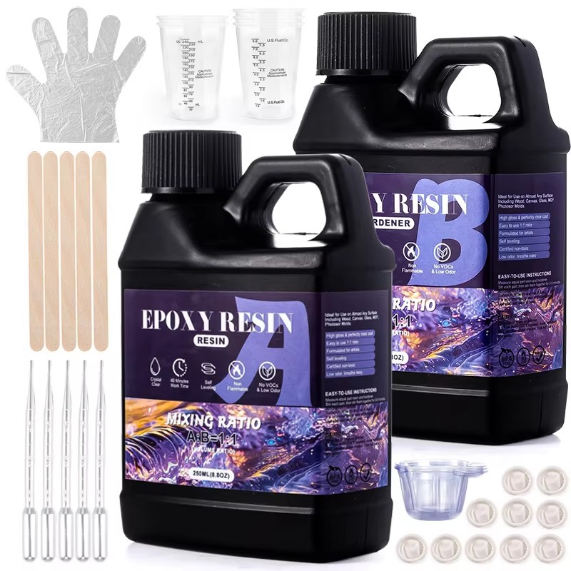 Woodworking Epoxy - Kolay Karışım 1:1 Epoksi Reçine Kiti