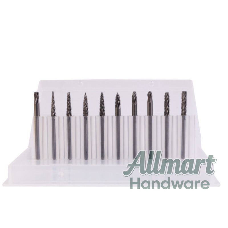 Router Bits For Woodworking - 10 adet ahşap karbür döner freze