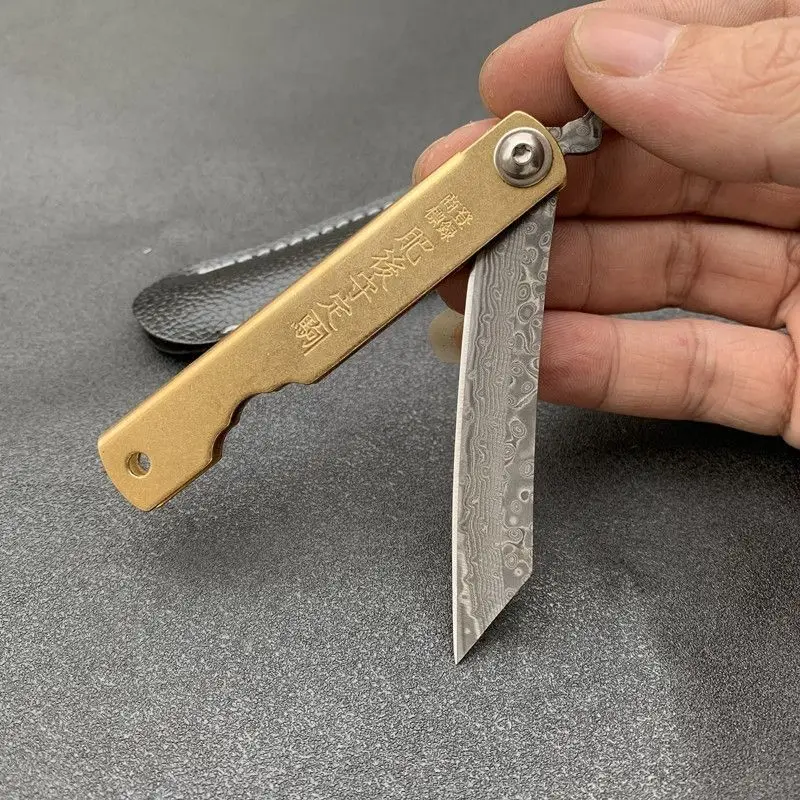 Woodworking In Japanese - Higonokami Japon Mini Cep Katlanır Bıçak