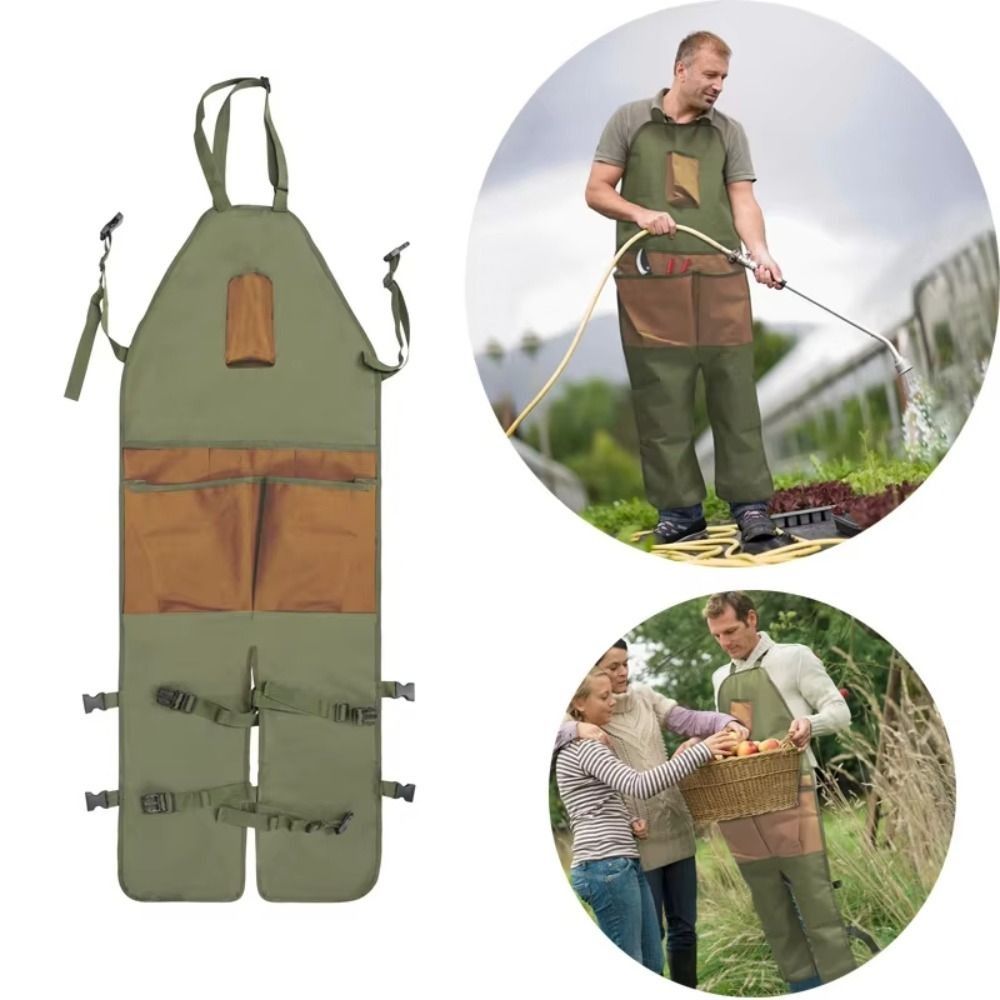 Woodworking Apron - Oxford Kumaş Bahçe Önlüğü Genişletilmiş Büyük