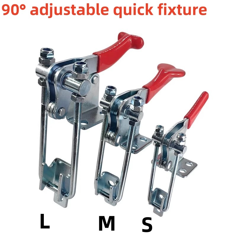 Woodworking Vise - 90 Derece Hızlı Çıkarma Kelepçesi Galvanizli