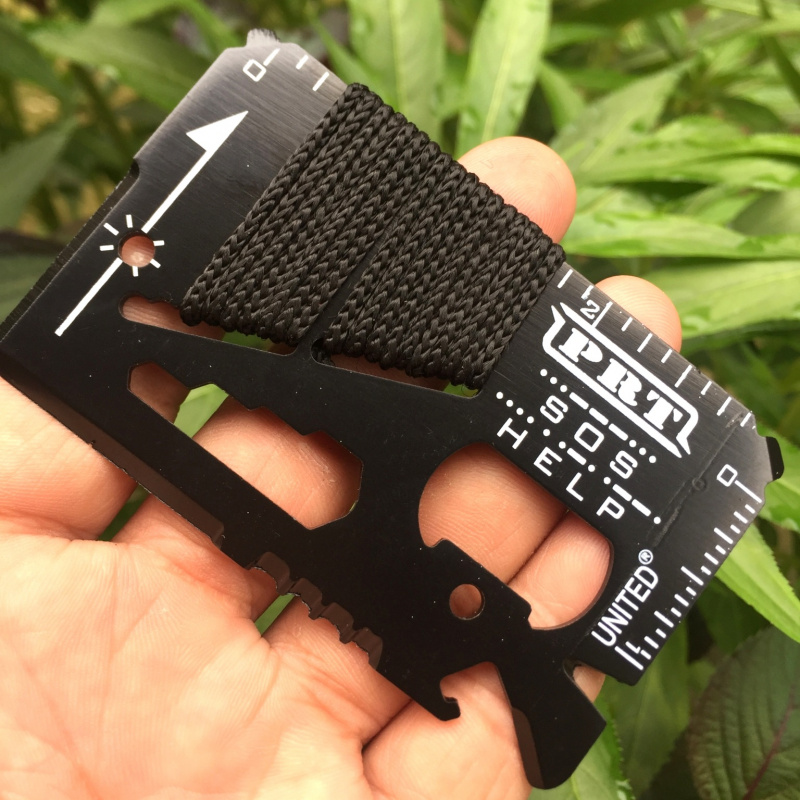 Card Scraper Steel - Çok Amaçlı Paslanmaz Çelik Kurtarma Bıçağı