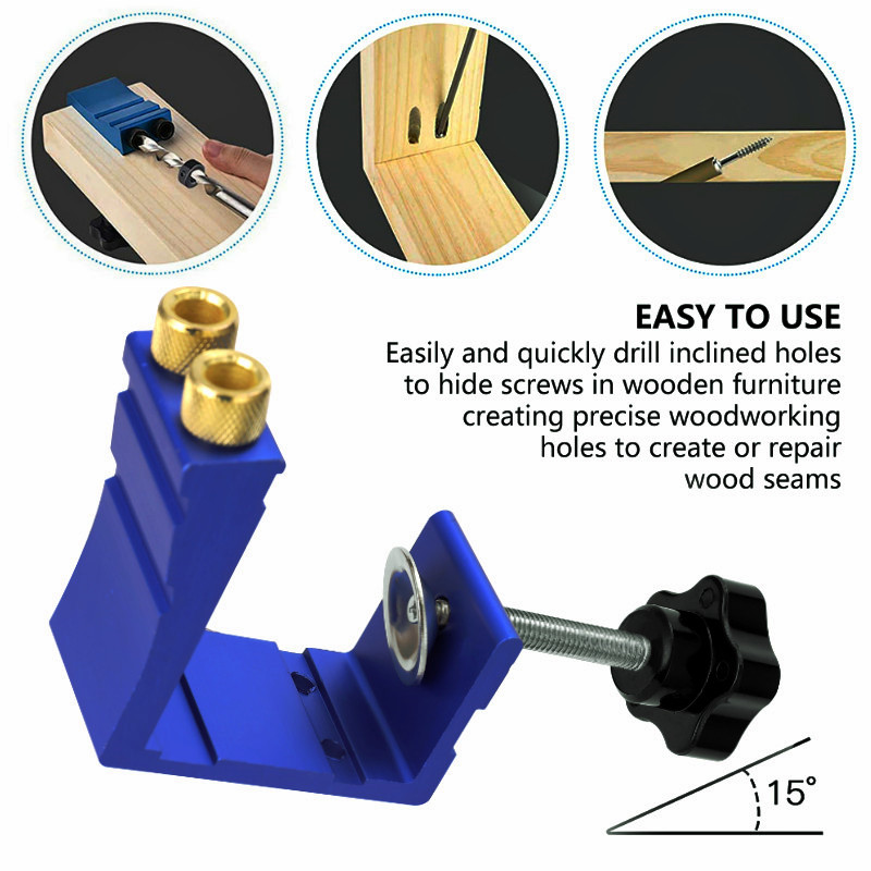 47 Parça Eğik Delik Bulucu Ahş - Woodworking Hacks incelemesi ve fiyatı