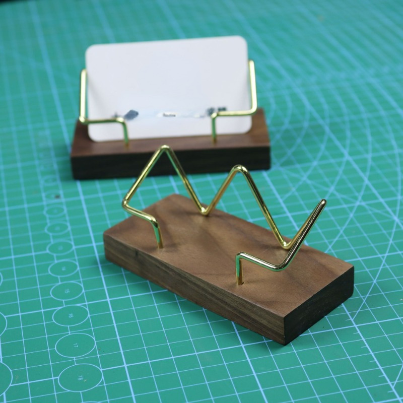 Kartvizit kutusu ahşap iş kart - Woodworking School incelemesi ve fiyatı