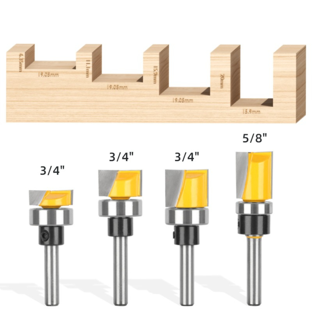 1/4 İnç Saplı, Rulmanlı, Karbü - Router Bits For Woodworking incelemesi ve fiyatı