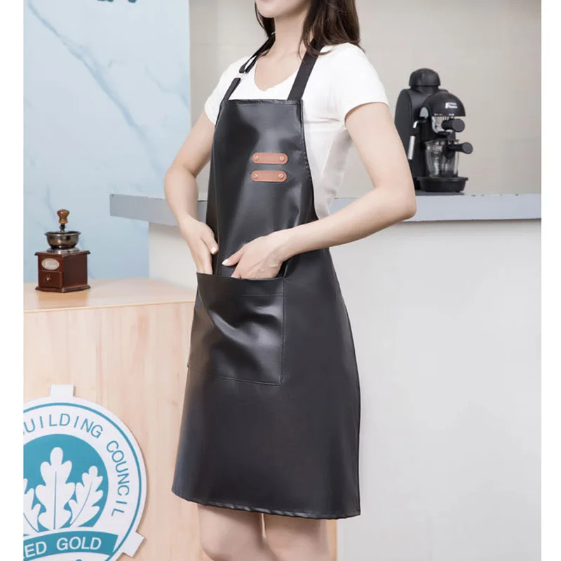PU deri su geçirmez ve yağa da - Woodworking Apron incelemesi ve fiyatı