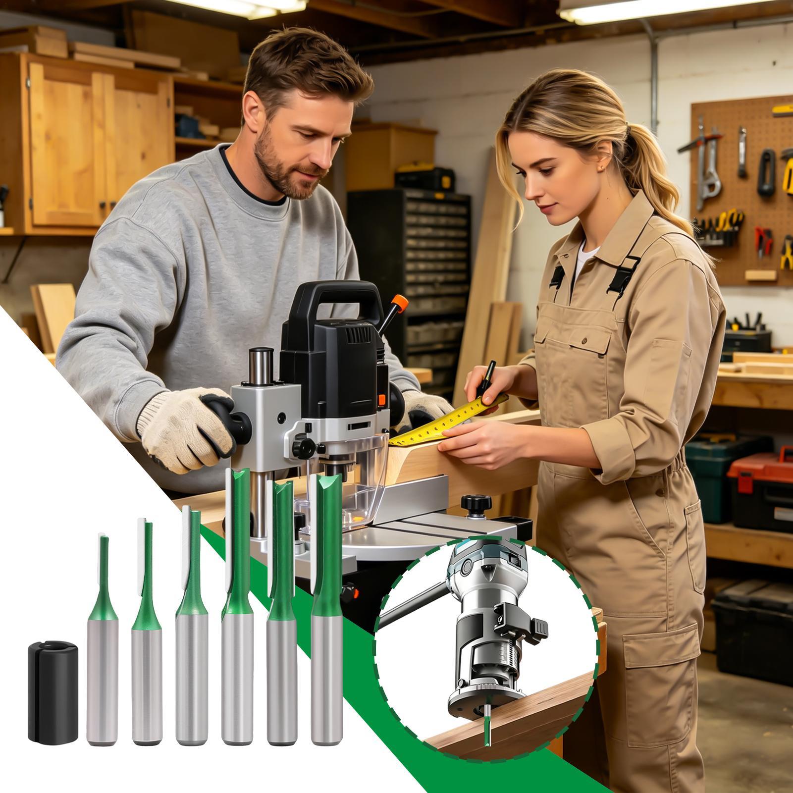 Düz Freze Ucu 8mm Sap Çapı Kes - Router Bits For Woodworking incelemesi ve fiyatı