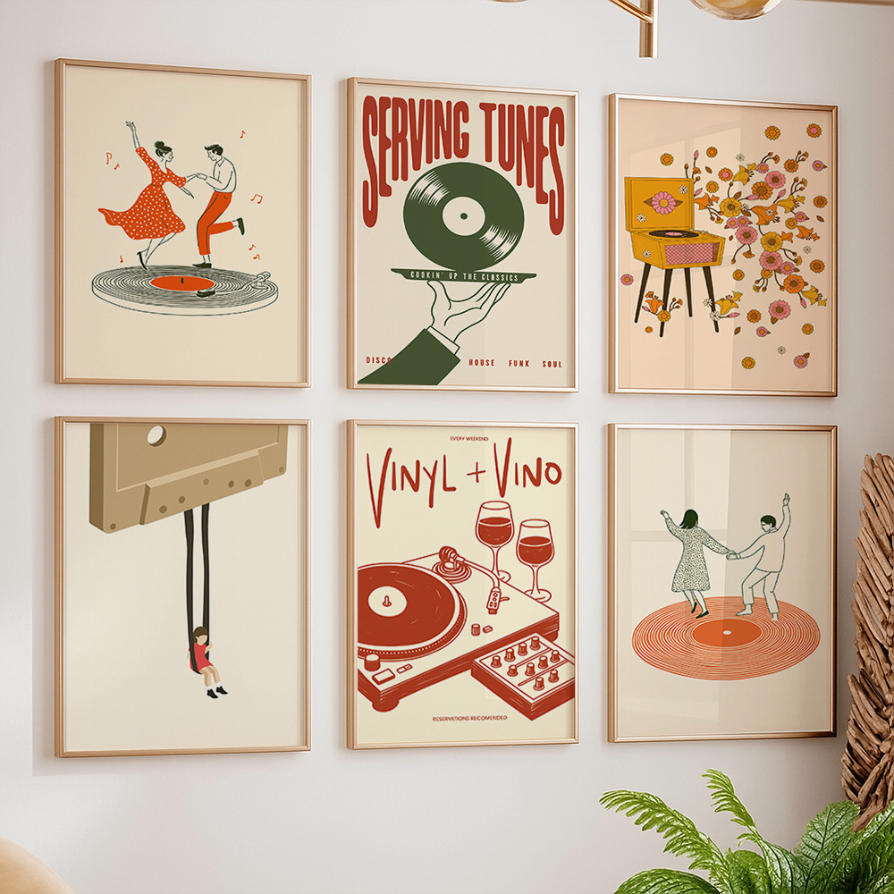1 adet Vintage Müzik Tuval Pos - Turning Gouge Set incelemesi ve fiyatı