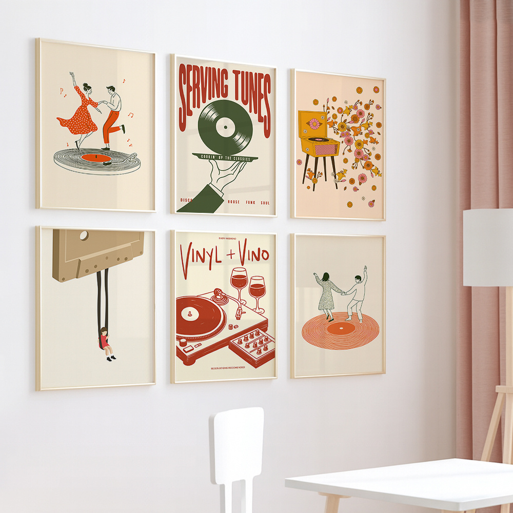 1 adet Vintage Müzik Tuval Pos - Turning Gouge Set incelemesi ve fiyatı
