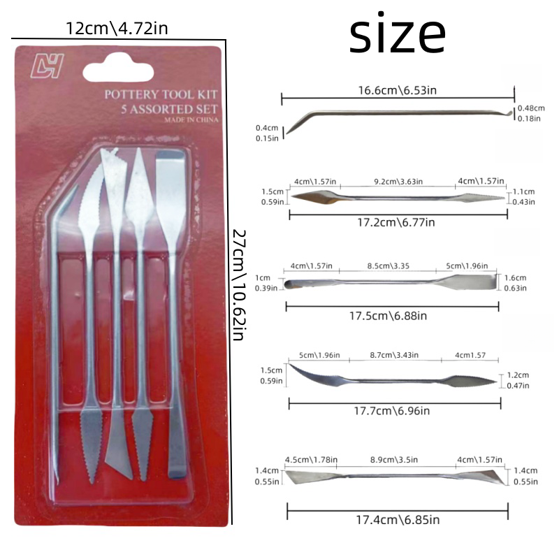 5 Parçalı Paslanmaz Çelik Bıça - Card Scraper Steel incelemesi ve fiyatı