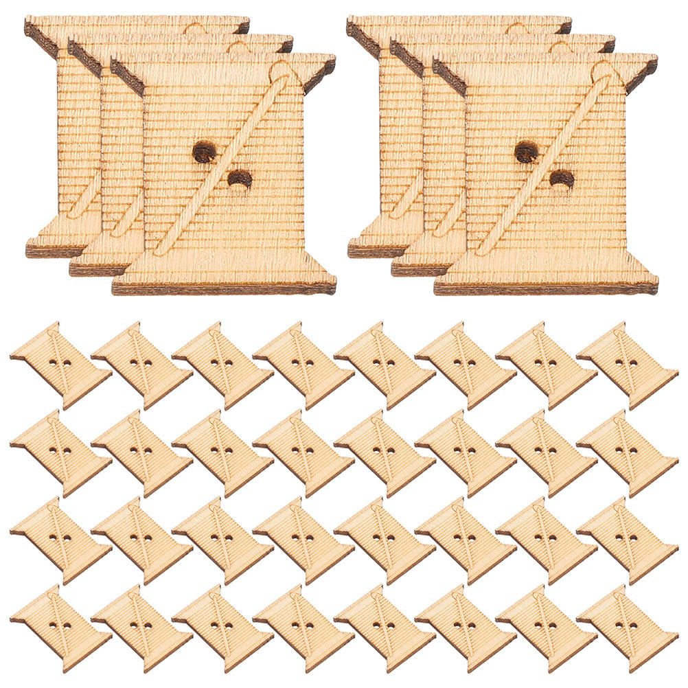 100 Adet Ahşap Nakış İpliği Bo - Woodworking Crafts incelemesi ve fiyatı