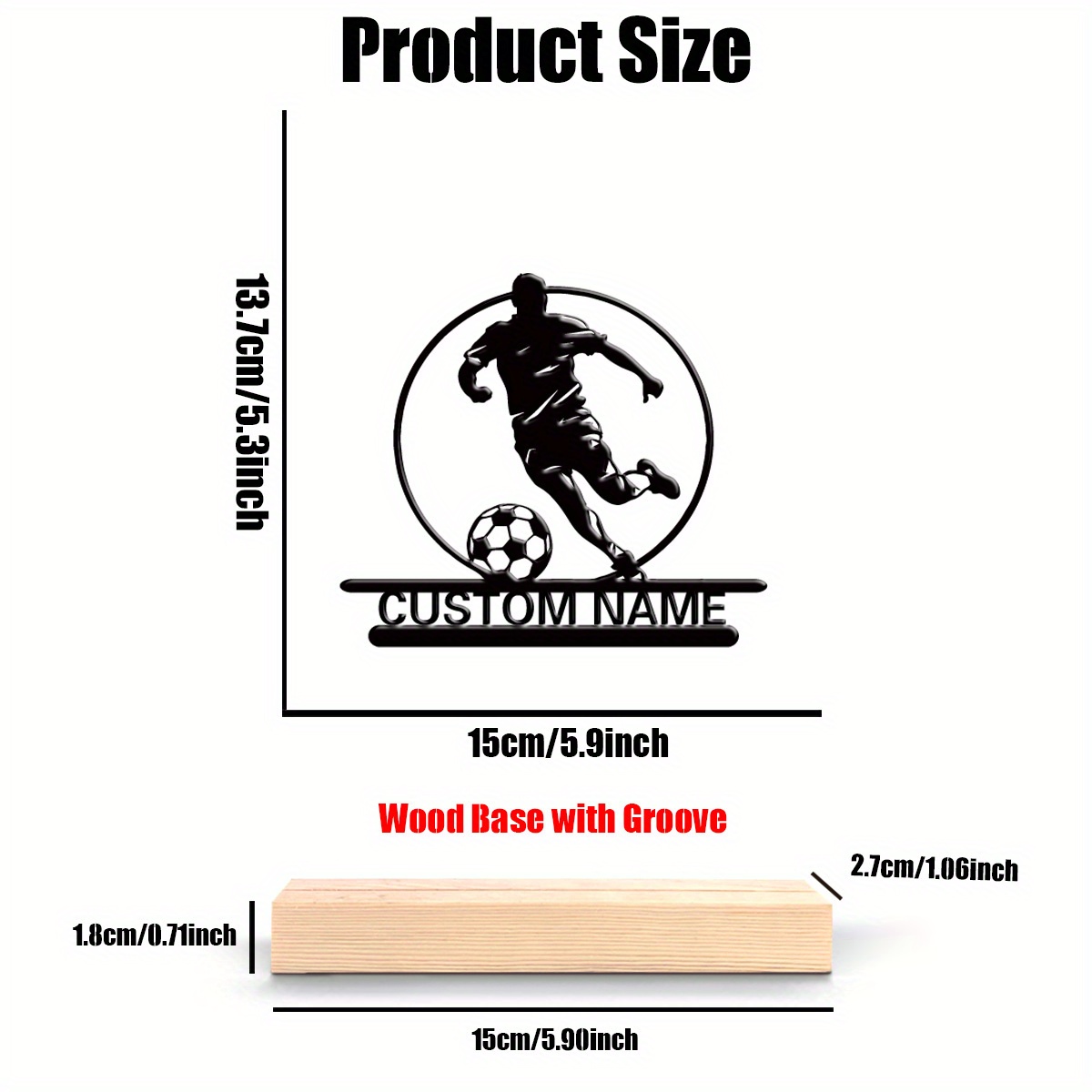 İsme Özel Metal Futbolcu Heyke - Woodworking School incelemesi ve fiyatı