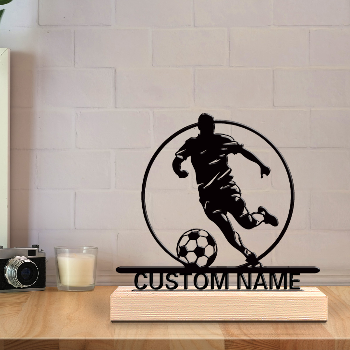 İsme Özel Metal Futbolcu Heyke - Woodworking School incelemesi ve fiyatı