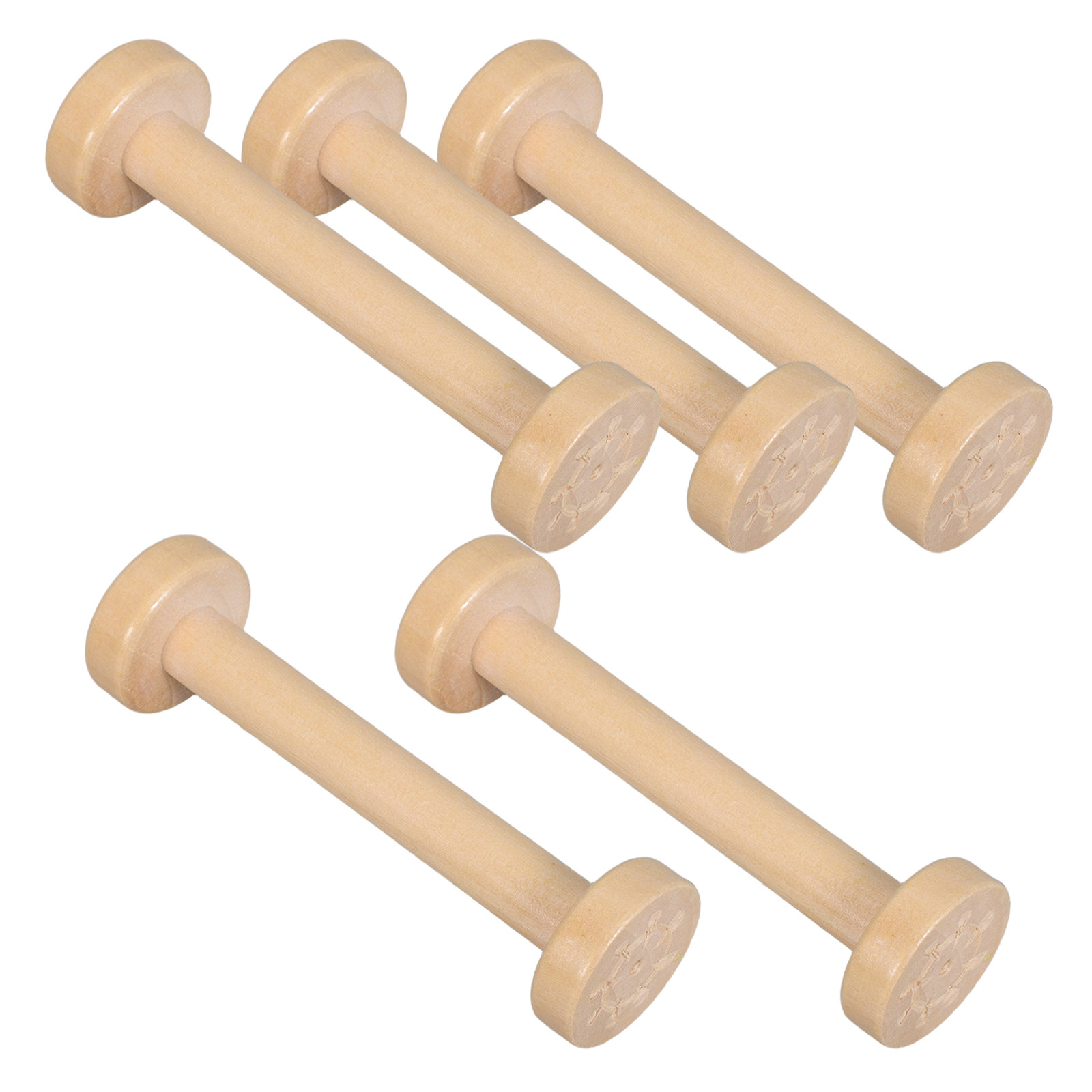 5 adet ahşap makaralar doğal V - Woodworking Crafts incelemesi ve fiyatı