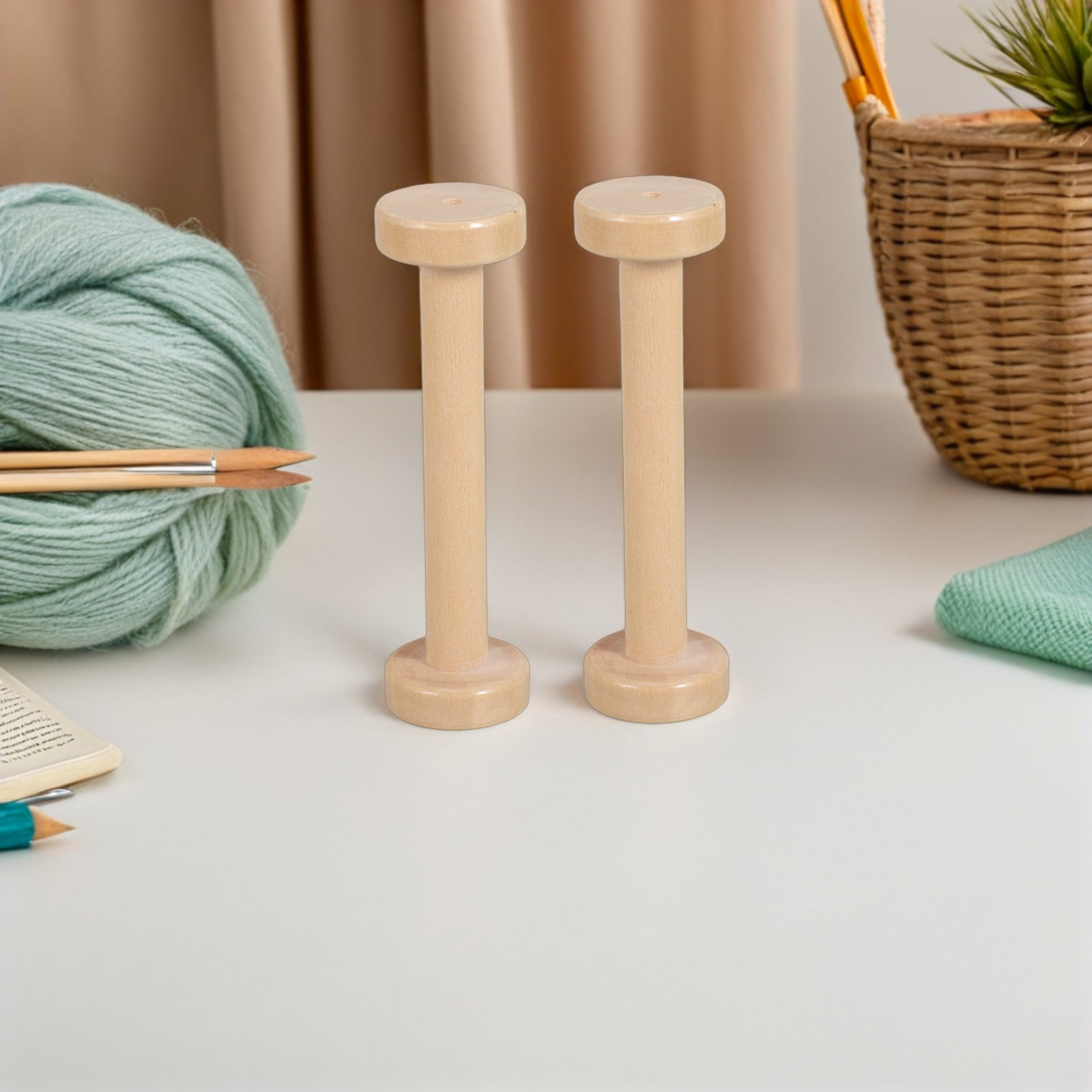 5 adet ahşap makaralar doğal V - Woodworking Crafts incelemesi ve fiyatı