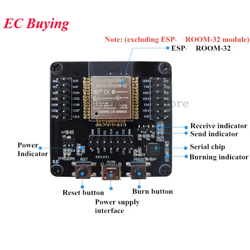 ESP8266 ESP-WROOM-32 Geliştirm - Woodworking Hacks incelemesi ve fiyatı