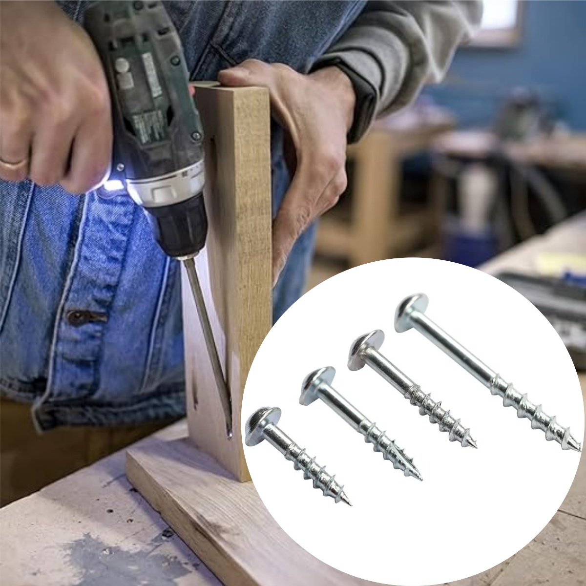 100 Adet Çinko Kaplama Phillip - Woodworking Hacks incelemesi ve fiyatı