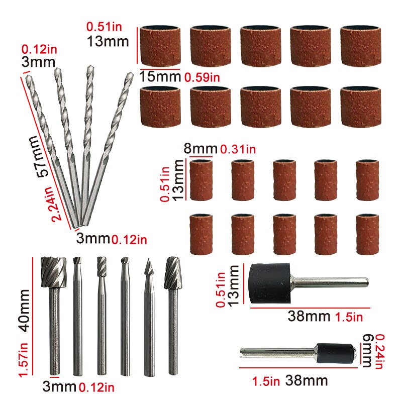 11 adet Elektrikli Taşlama Kor - Woodworking Videos incelemesi ve fiyatı