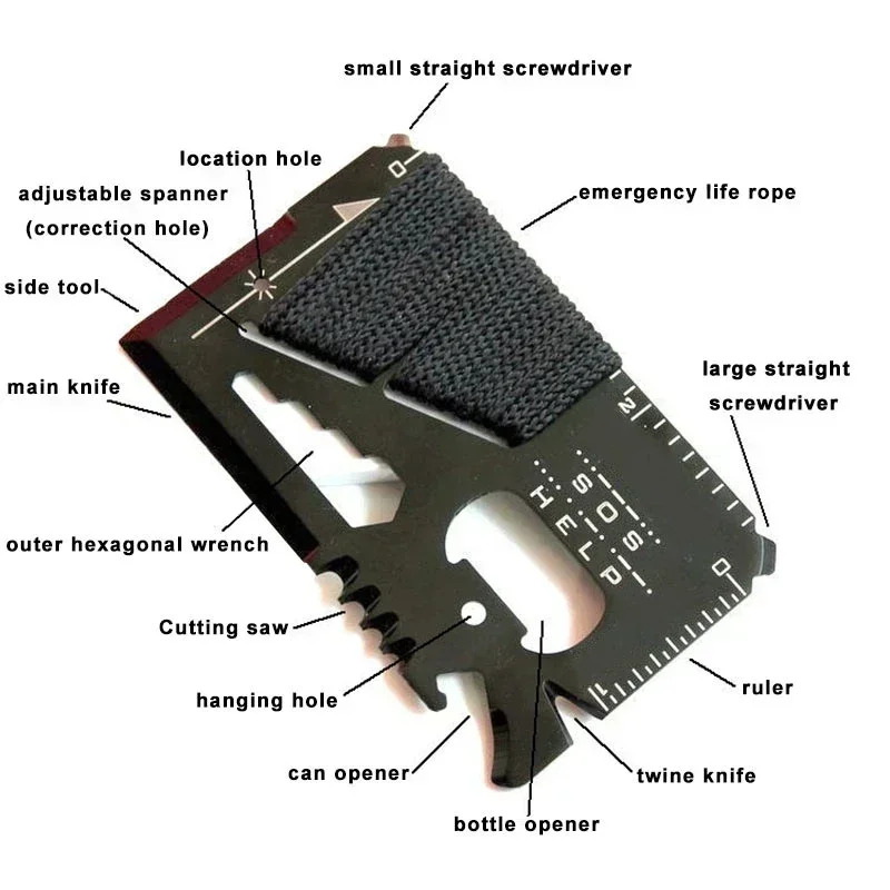 Çok Amaçlı Paslanmaz Çelik Kur - Card Scraper Steel incelemesi ve fiyatı