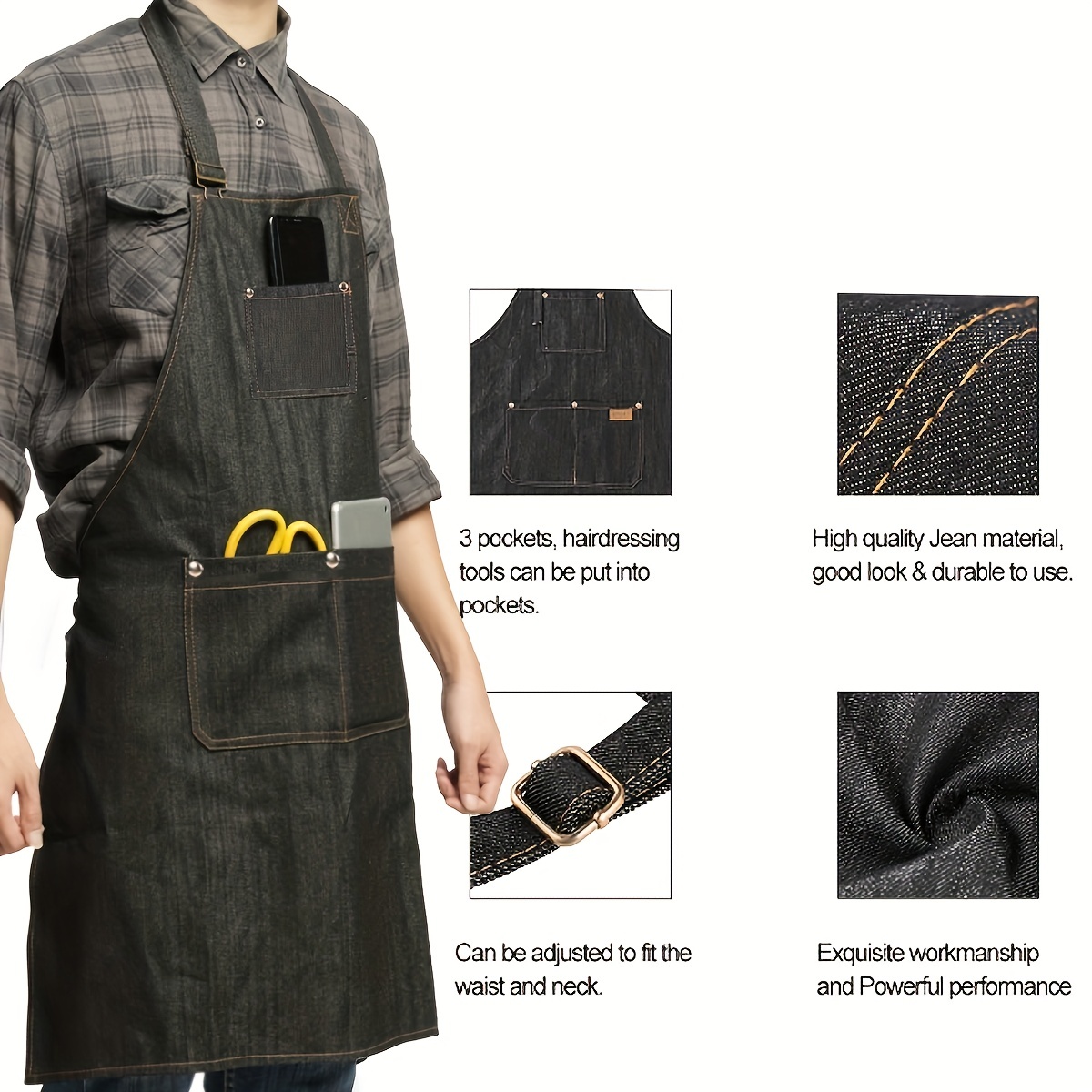 Hafif Denim Jean Aracı Cepli Ö - Woodworking Apron incelemesi ve fiyatı