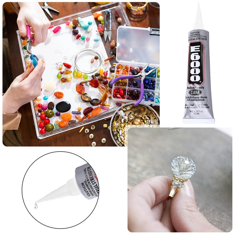Rhinestones için tutkal E6000  - Woodworking Epoxy incelemesi ve fiyatı