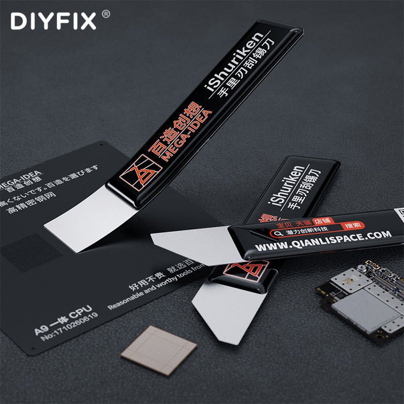 MEGA-IDEA T0.2MM kazıma teneke - Card Scraper Steel incelemesi ve fiyatı