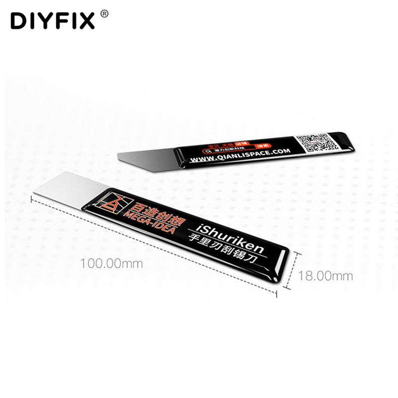 MEGA-IDEA T0.2MM kazıma teneke - Card Scraper Steel incelemesi ve fiyatı