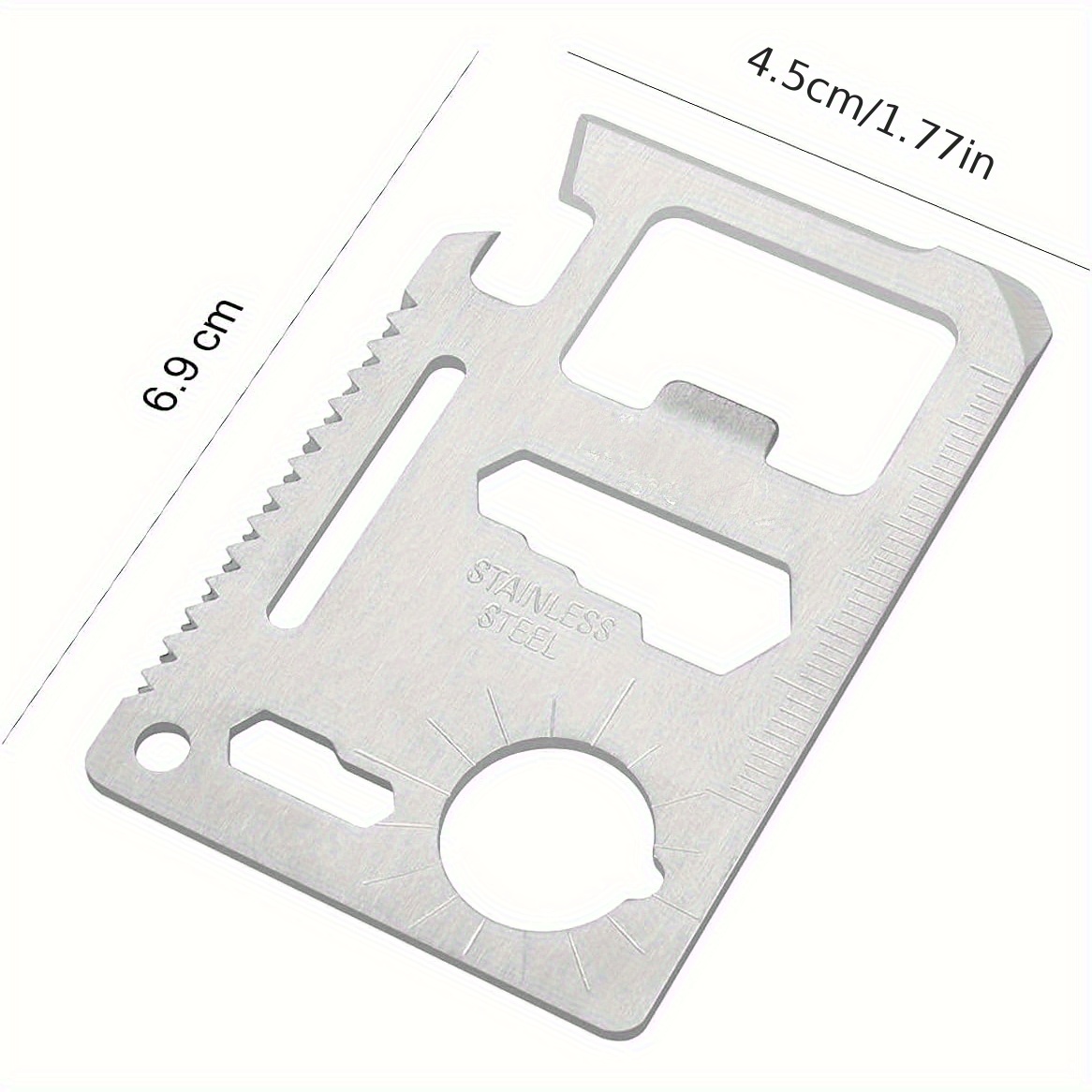 1/2'li Paket 11'i 1 Arada Kred - Card Scraper Steel incelemesi ve fiyatı